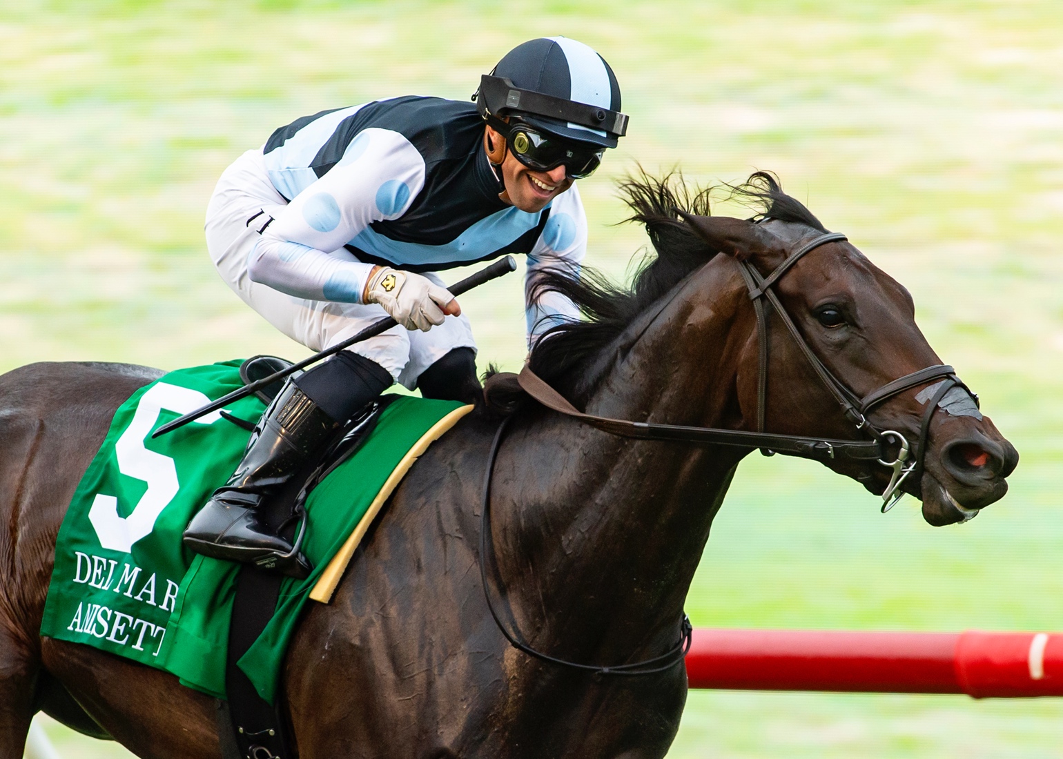 Anisette Dominates Del Mar Oaks Eclipse Thoroughbred Partners